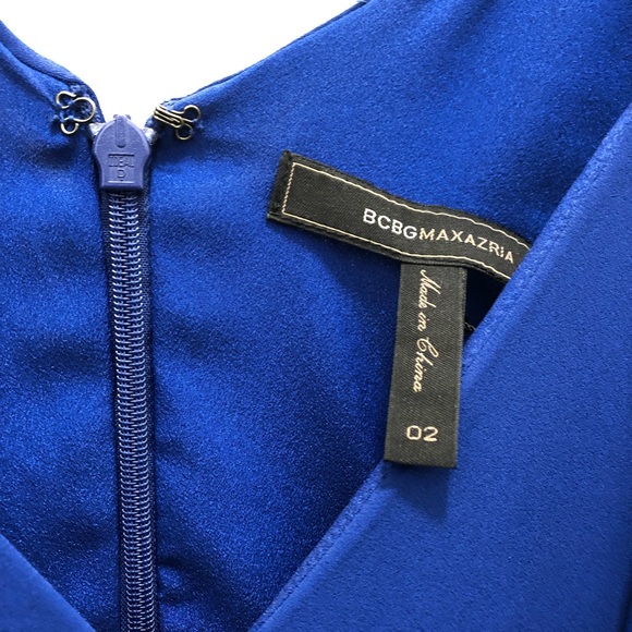 NWT BCBG Blue Jessica Flirty Dress - Picture 6 of 7